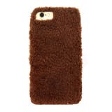 ブラウン | モコモコファーiPhoneケース【iPhone7 iPhone8 iPhoneS… | LUPIS