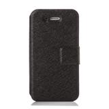 ブラック | 手帳型シンプルiPhone用ケース【iPhoneX・iPhoneXS】 | LUPIS