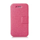 ピンク | 手帳型シンプルiPhone用ケース【iPhoneX・iPhoneXS】 | LUPIS