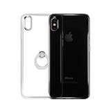 シルバー | シンプルリングクリアiPhone用ケース | LUPIS