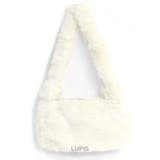 アイボリー | ボリュームファーハンドバッグ | LUPIS