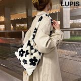 フラワー柄ファートートバッグ | LUPIS | 詳細画像1