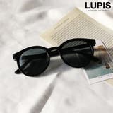ブラック | ニュアンスカラーフレームボストンサングラス | LUPIS