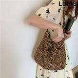 ブラウン | レオパード柄トートバッグ | LUPIS