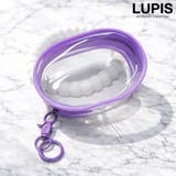 パープル | マルチクリアポーチ | LUPIS
