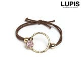パープル | メタルリングヘアゴム | LUPIS