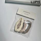 ナチュラル | ウェーブラインジャージヘアゴムセット【3本セット】 | LUPIS