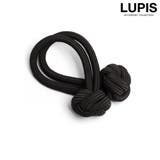 ブラック | ノットボールヘアゴム | LUPIS