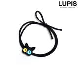 ブラック | オッドアイキャットヘアゴム | LUPIS