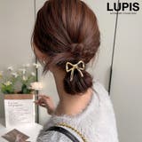 ゴールド | メタルリボンヘアゴム | LUPIS