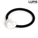 ホワイト | ハートヘアゴム | LUPIS