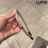 ベージュ | 変形メタルボアカチューシャ | LUPIS
