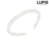 アイボリー | ギャザーカチューシャ | LUPIS