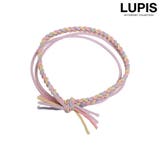 ピンク | 編み込み3連ヘアゴム | LUPIS
