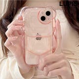 ピンク | クリアベアーiPhoneケース【iPhone14・iPhone15】 | LUPIS