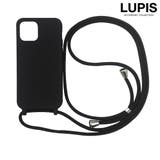 iPhone14ブラック | マットカラーショルダーiPhoneケース【iPhone14・iPhone15】 | LUPIS