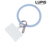 ブルー | サークル型シリコンハンドストラップ | LUPIS