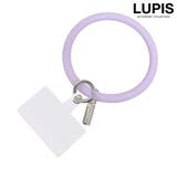 パープル | サークル型シリコンハンドストラップ | LUPIS