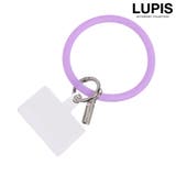 パープル | サークル型シリコンハンドストラップ | LUPIS