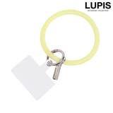 イエロー | サークル型シリコンハンドストラップ | LUPIS