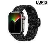 ブラックペイント | 編み込みAppleWatchバンド【38mm・40mm・41mm・42mm】 | LUPIS
