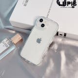 クリア | シンプルウェーブiPhoneケース【iPhone13・iPhone14】 | LUPIS