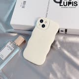 アイボリー | シンプルウェーブiPhoneケース【iPhone13・iPhone14】 | LUPIS