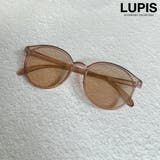 ベージュ | シンプルボストンサングラス | LUPIS