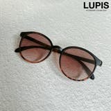 ブラウン | シンプルボストンサングラス | LUPIS