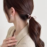 フラワー2連ヘアゴム 【ヘアアクセサリー アクセサリー | LUPIS | 詳細画像2