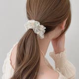 ボタニカルチュールシュシュ【ヘアアクセサリー】 | LUPIS | 詳細画像10 