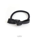 レザー調プチリボンヘアゴム | LUPIS | 詳細画像4 