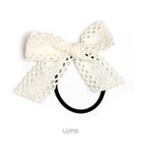 ≪1個入り≫コットンレースリボンヘアゴム | LUPIS | 詳細画像3