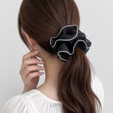 ボリュームパイピングシュシュ 【ヘアアクセサリー ヘアゴム | LUPIS | 詳細画像6 