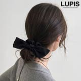 マットサテンリボンシュシュ | LUPIS | 詳細画像1 