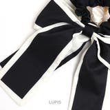 バイカラーリボンシュシュヘアゴム | LUPIS | 詳細画像5