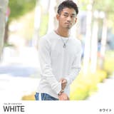 ホワイト | ロンT メンズ 長袖Tシャツ | LUXSTYLE