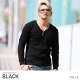 ブラック | ロンT メンズ 長袖Tシャツ | LUXSTYLE