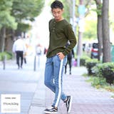 ロンT メンズ ヘンリーネック | LUXSTYLE | 詳細画像5