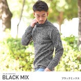 ブラックミックス | ニット セーター メンズ | LUXSTYLE