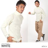 ホワイト | ニット セーター メンズ | LUXSTYLE