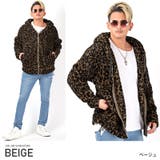 ベージュ | ボア パーカー メンズ | LUXSTYLE