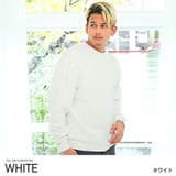 ホワイト | トレーナー メンズ 裏起毛 | LUXSTYLE