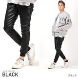 ブラック | レザーパンツ ジョガーパンツ メンズ | LUXSTYLE