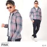 ピンク | シャツ メンズ 長袖 | LUXSTYLE