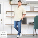 半袖シャツ メンズ スタンドカラー | LUXSTYLE | 詳細画像4