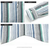 長袖シャツ メンズ シアサッカー | LUXSTYLE | 詳細画像8