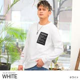 ホワイト | トレーナー メンズ スウェット | LUXSTYLE