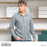 チェック | 長袖シャツ メンズ パナマ織り | LUXSTYLE