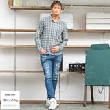 長袖シャツ メンズ パナマ織り | LUXSTYLE | 詳細画像6